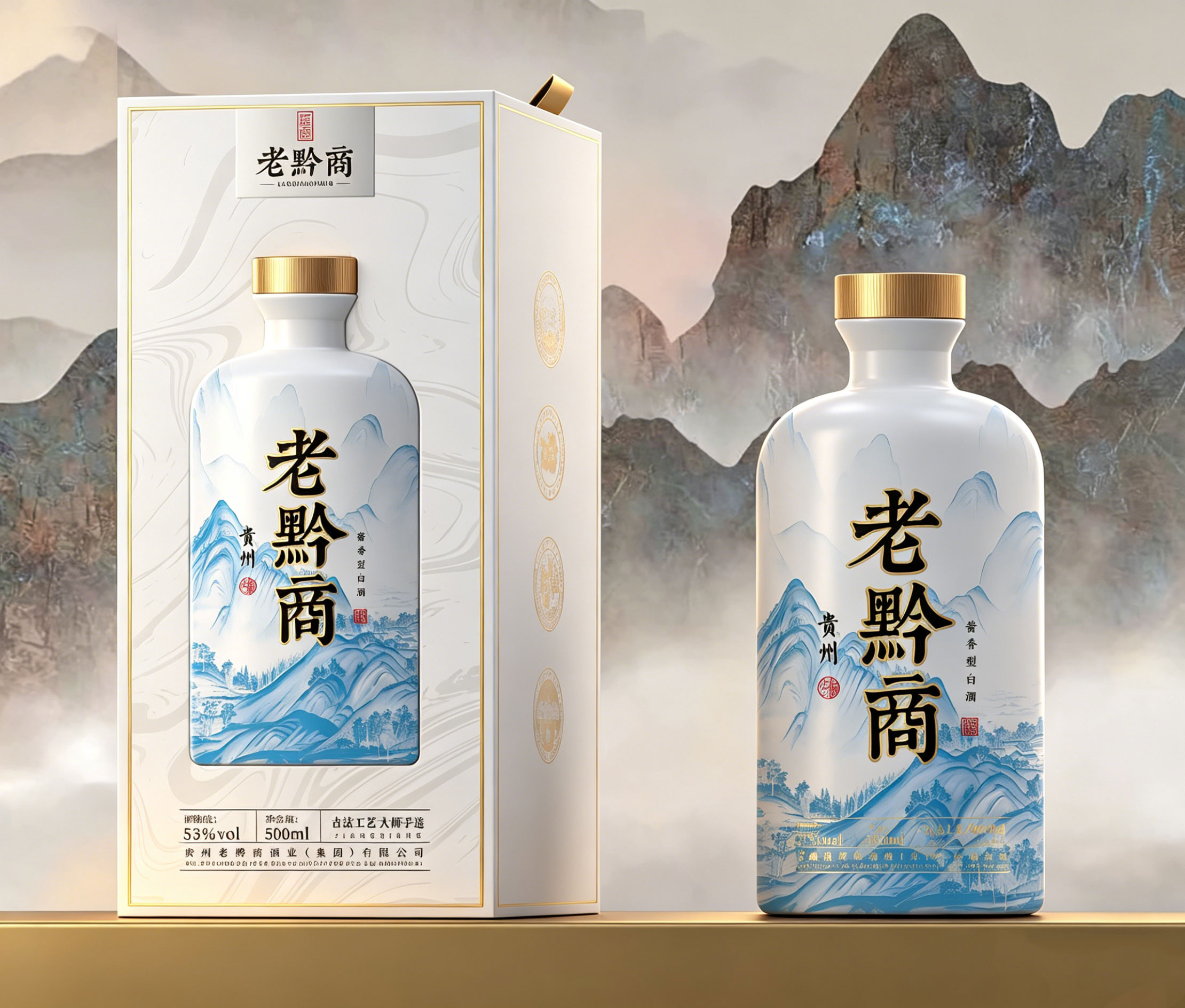 贵州老黔商包装设计